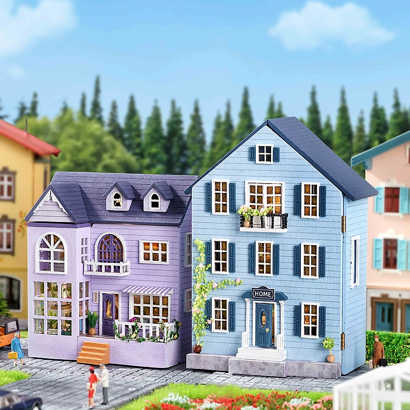 Large Wooden Dolls House