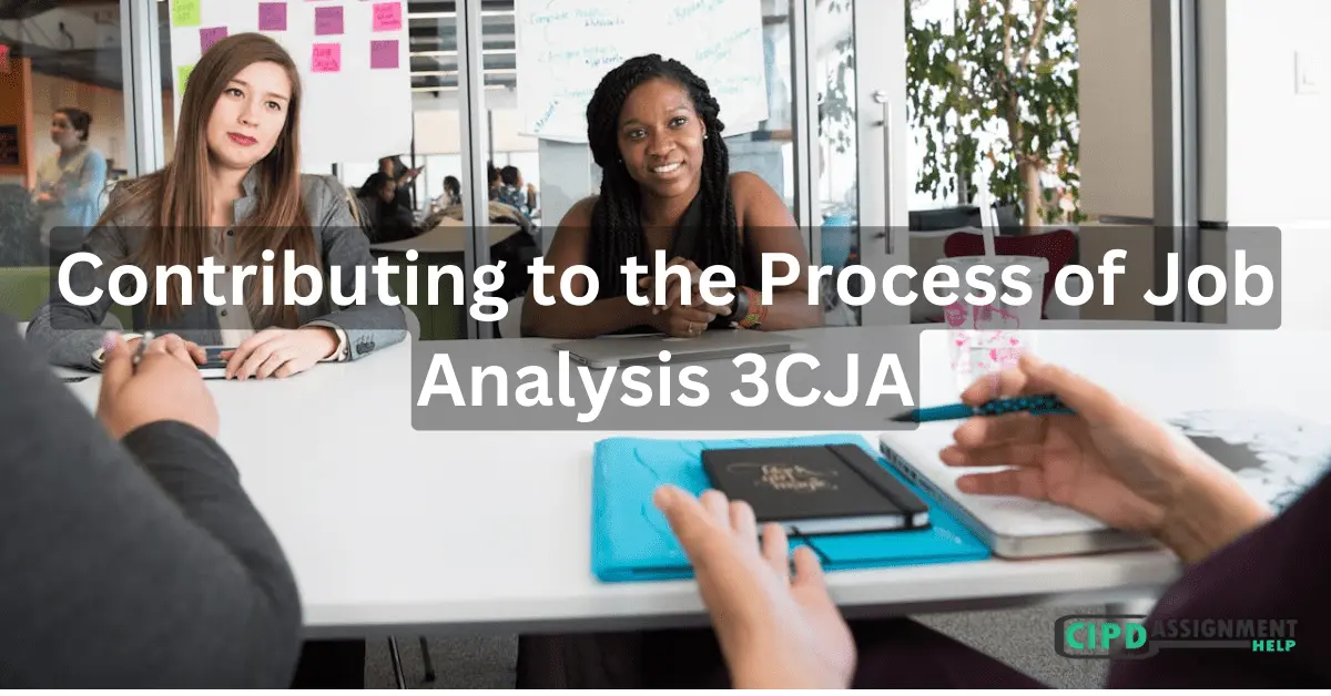 Contributing to the Process of Job Analysis 3CJA