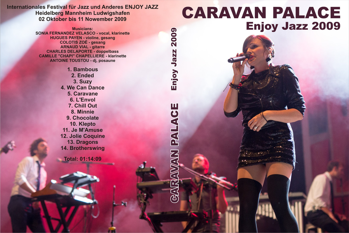 CARAVAN PALACE_Enjoy Jazz 2009_макет