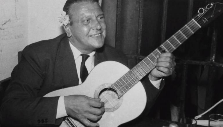 Otto Skorzeny en su retiro en España