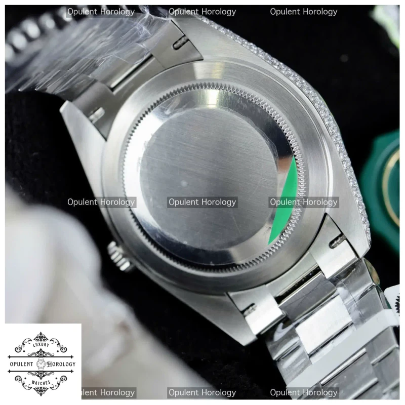 Rolex Datejust 41 mm Full Moissanite Diamonds Replica