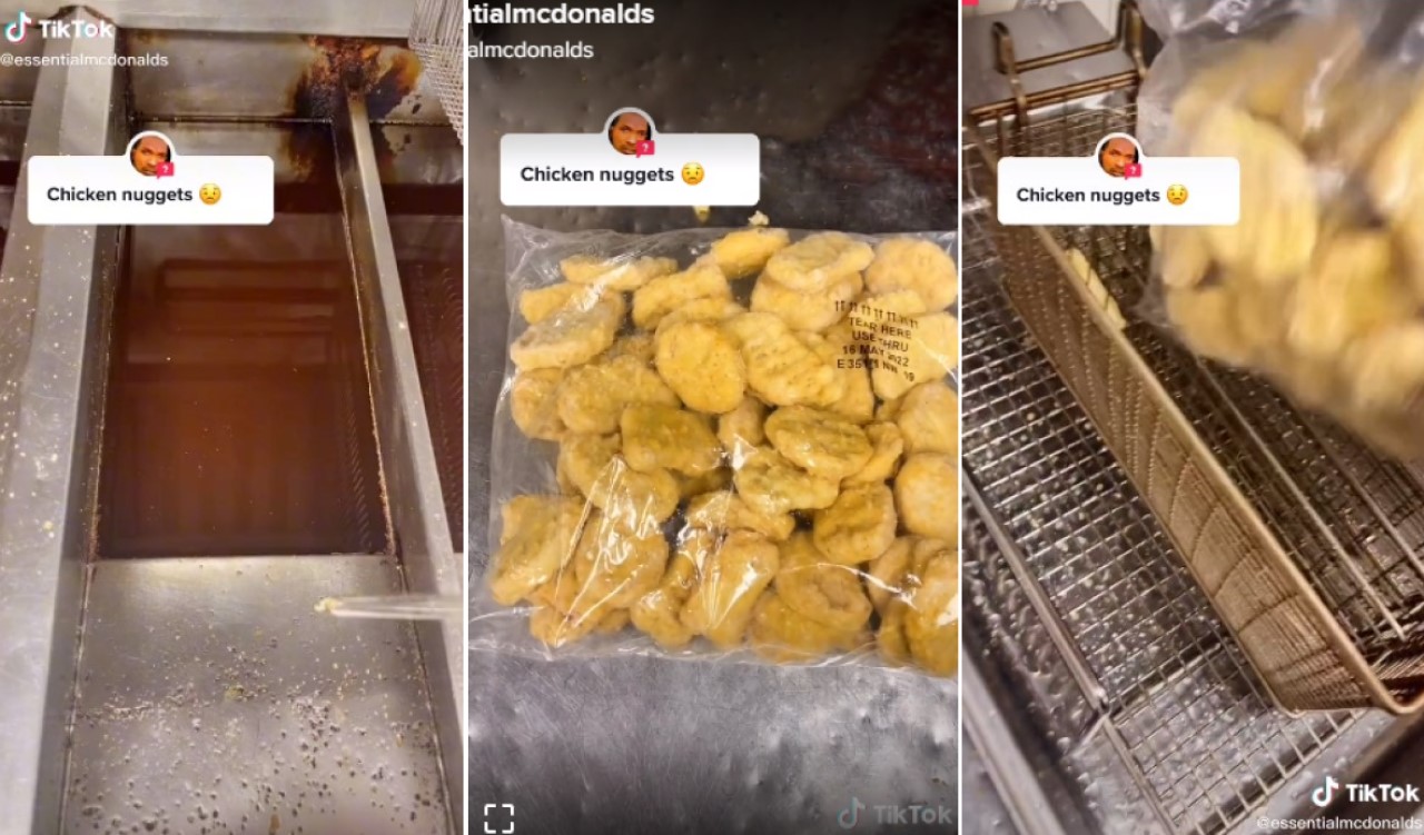 Nuggets y las papas fritas en tres minutos, así se hacen en McDonald’s