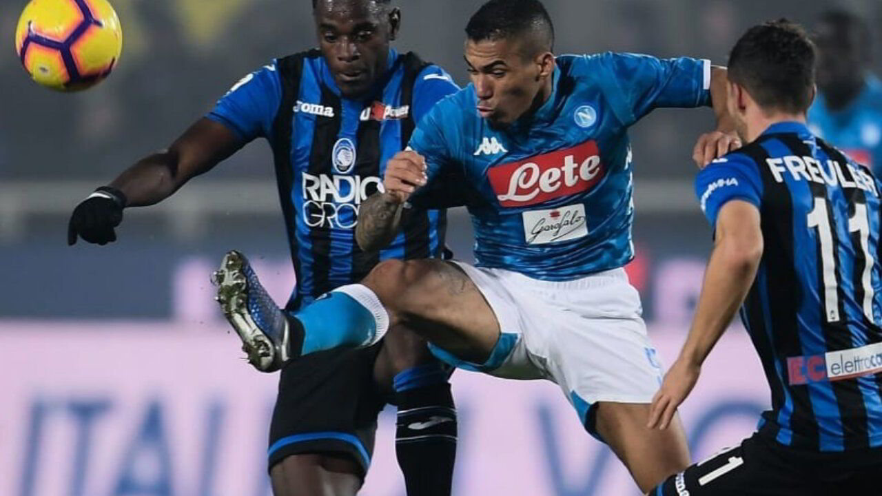 Napoli-Atalanta Streaming Gratis ROJADIRECTA TV Video DAZN e SKY Live