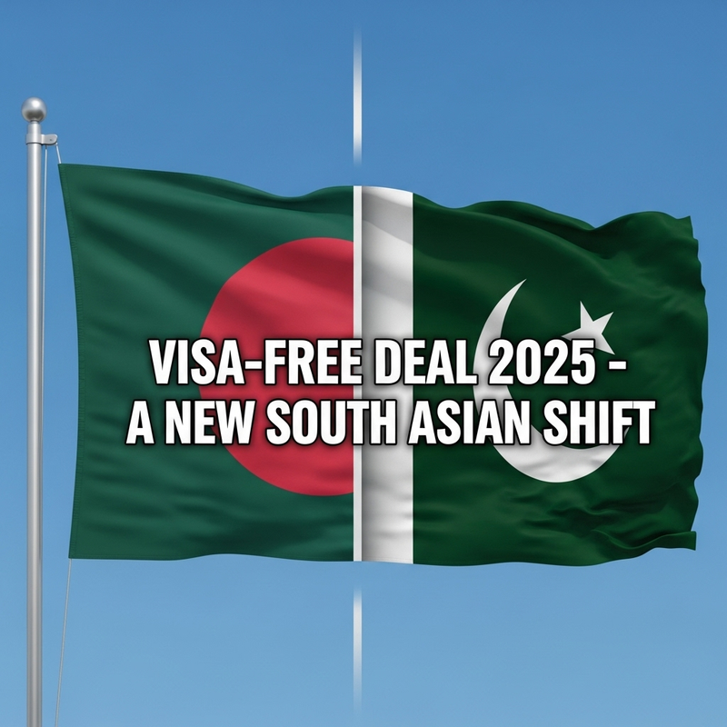 "Pakistan Bangladesh visa free agreement 2025" "India reaction to Bangladesh Pakistan diplomacy"