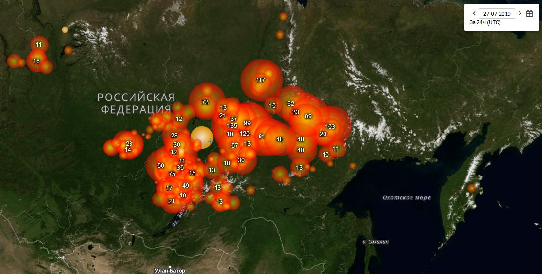 Лесные пожары