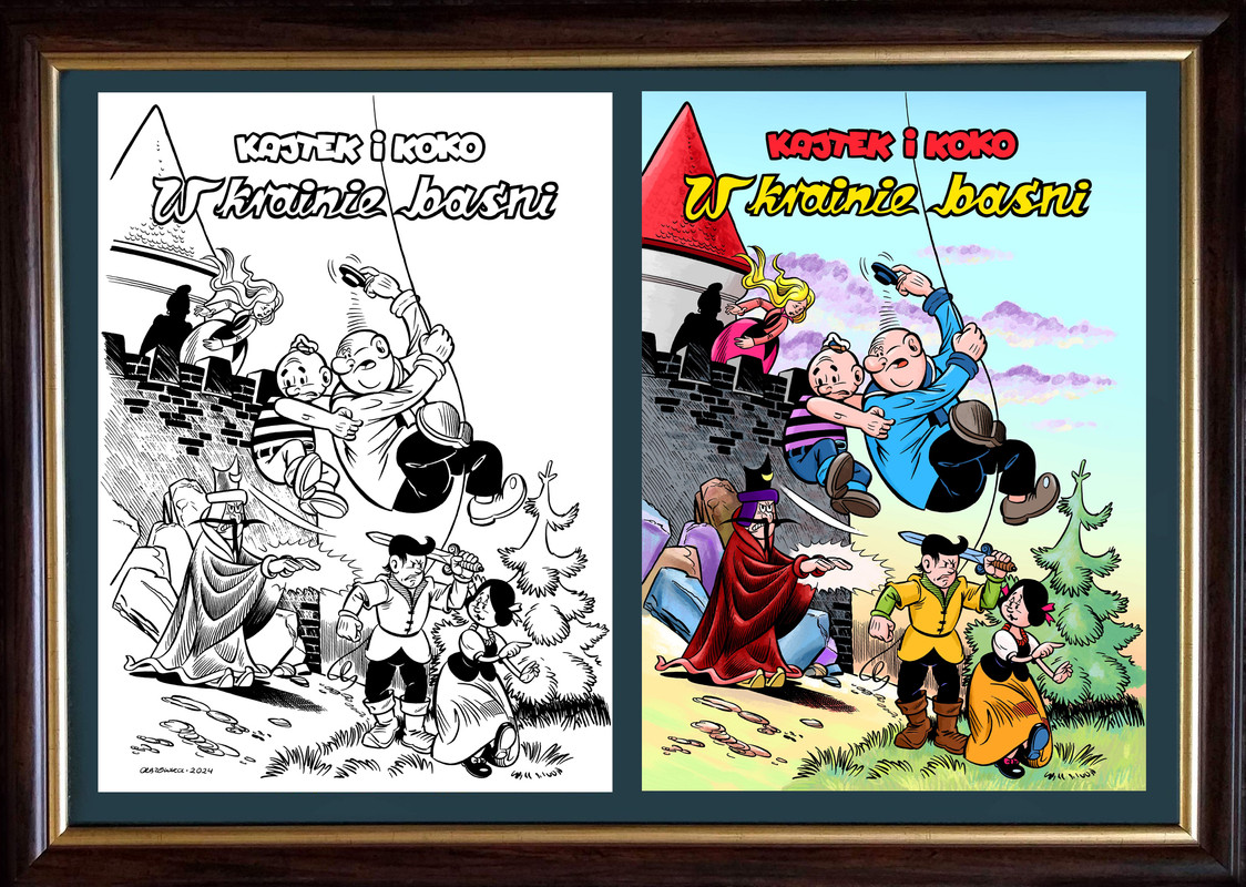 KiK W krainie baśni ściana