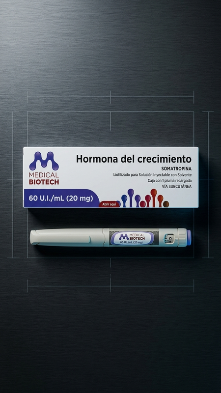 Somatropina Medical Biotech - Vista 1