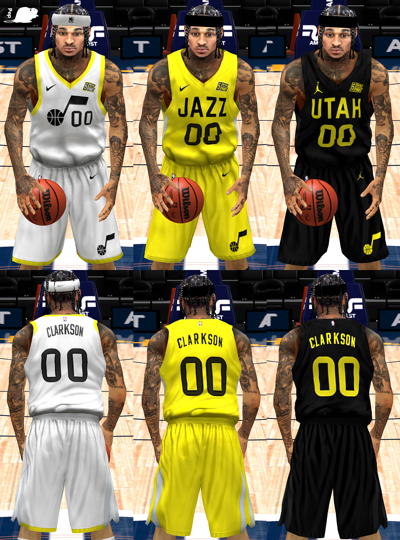 NLSC Forum • Jersey Mods  Utah Jazz Concept Jerseys Released