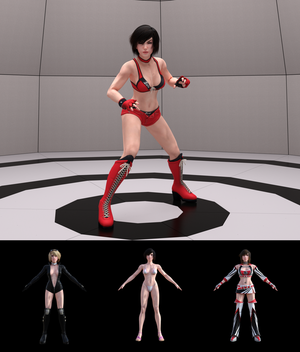 Hinomoto Reiko for G8F and G8.1F + 4 Outfits (Patreon)