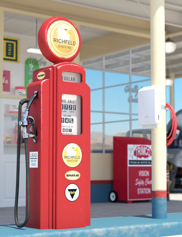 Old Gas Station