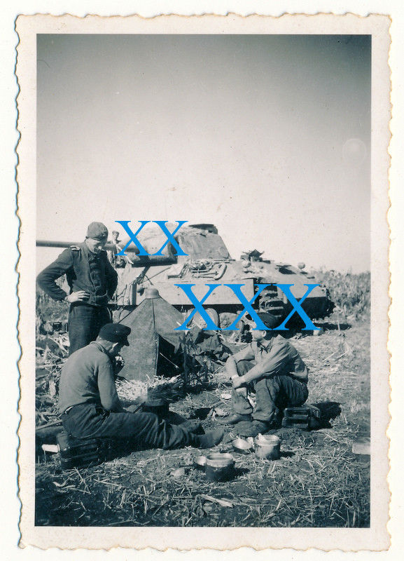 Foto 2 Wk Z.B.V D-R Rarität Panzer Sondereinheit