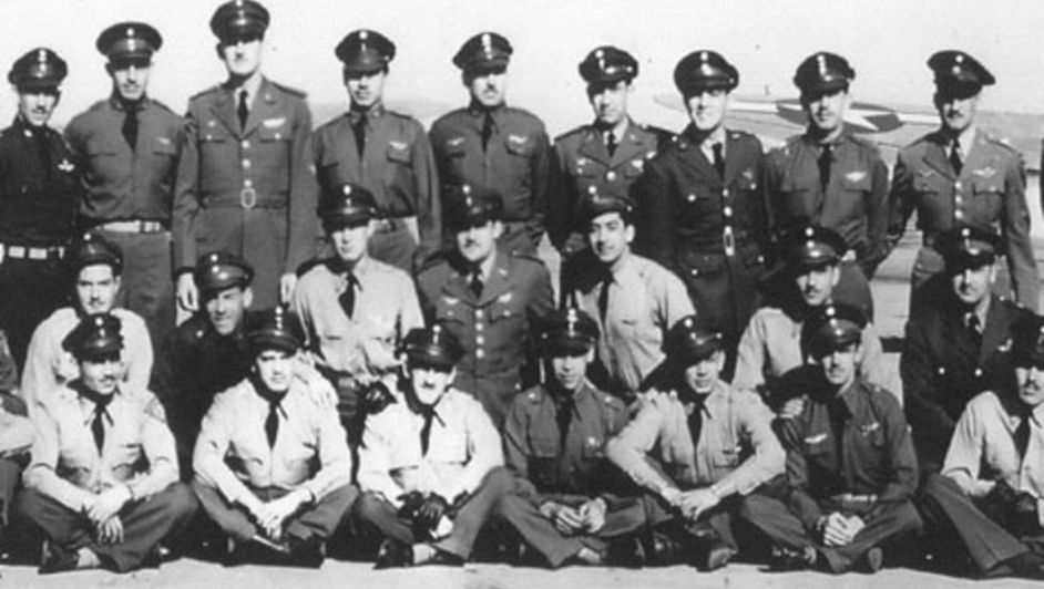 Miembros del Escuadrón 201 en la Segunda Guerra Mundial