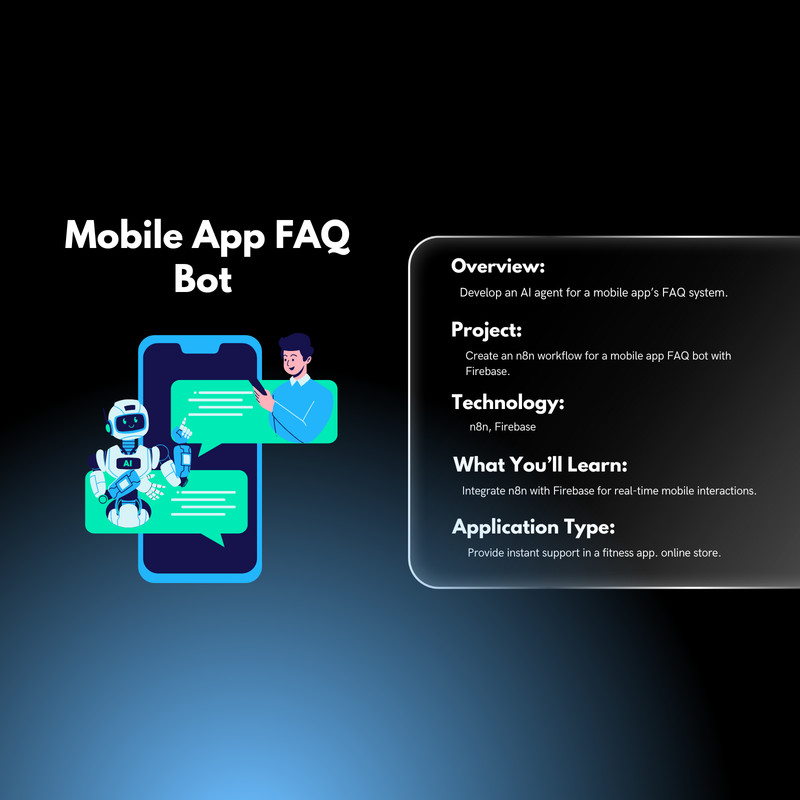 Mobile App FAQ Bot 