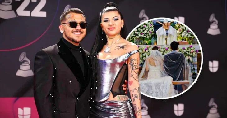 Duro golpe para Belinda, se filtra que Christian Nodal y Cazzu se casaron en secreto