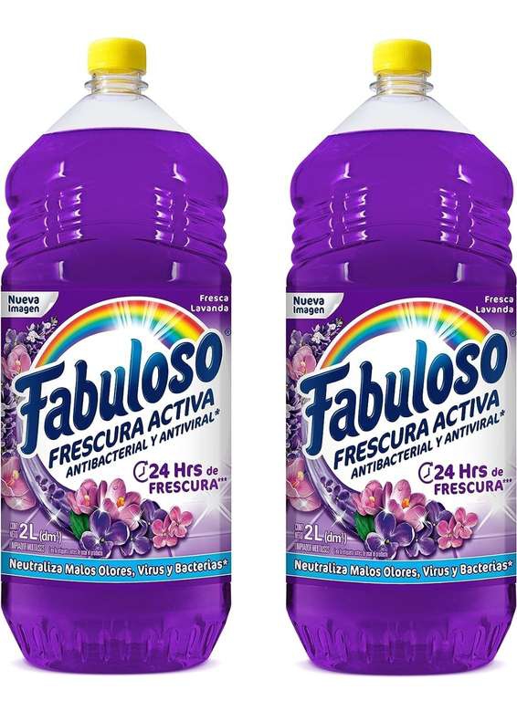 Amazon: Fabuloso lavanda 2 unidades de 2 litros C/U 
