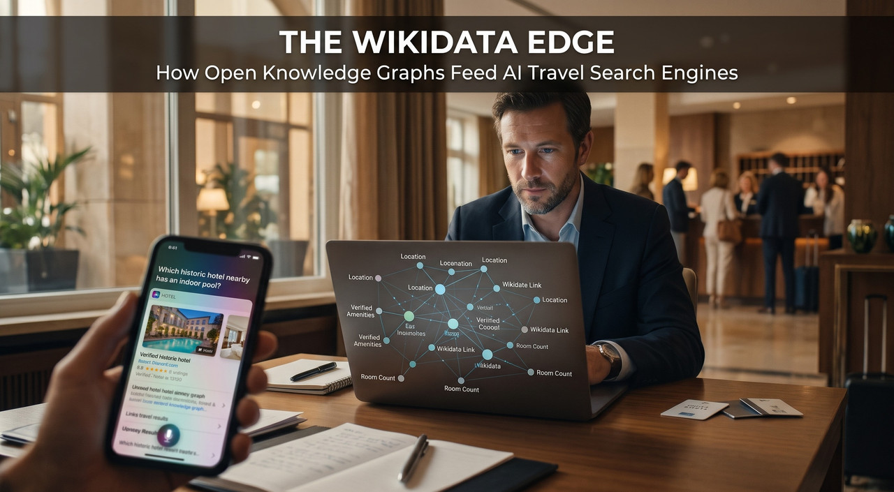 How Open Knowledge Graphs Feed AI Travel Search Engines