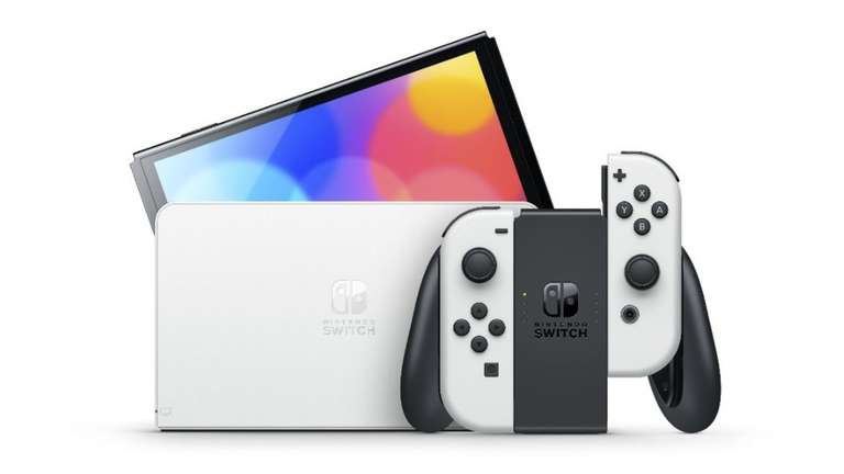 Walmart: Consola Nintendo Switch Modelo OLED Blanco 
