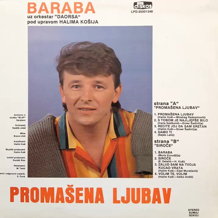 Ibrahim Jukan - 1987 - Promasena ljubav - zadnja