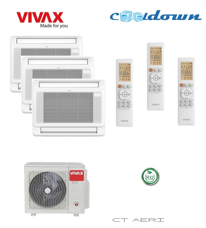 Vivax Multisplit Klimaanlage 3+1 Aktion (1 Innengerät Gratis)