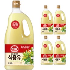 해표 식용유, 1.8L, 6개