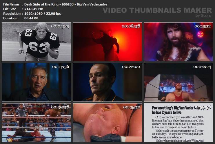 Dark Side of the Ring - S06E03 - Big Van Vader.mkv