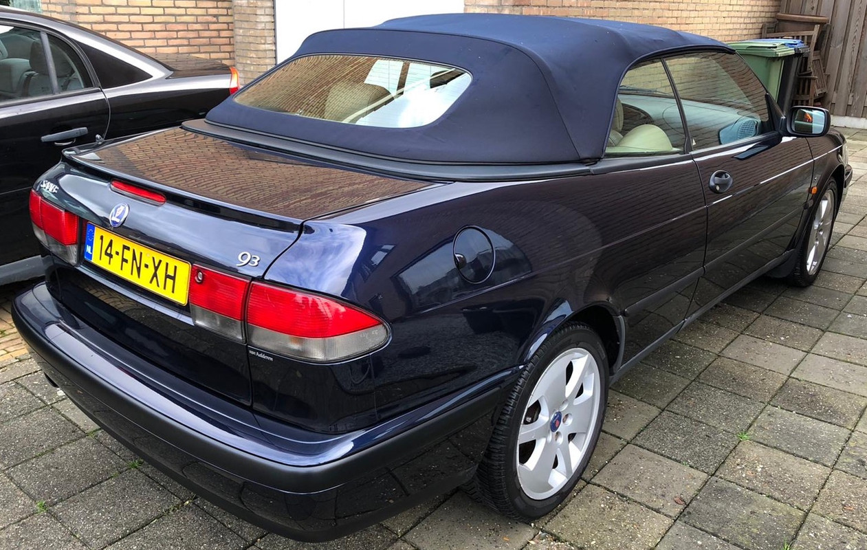 Saab 9-3cabrio 2019 winterstalling