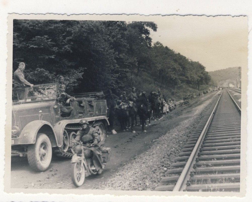Foto FRANKREICH - Übergang der 8. ID über die OU