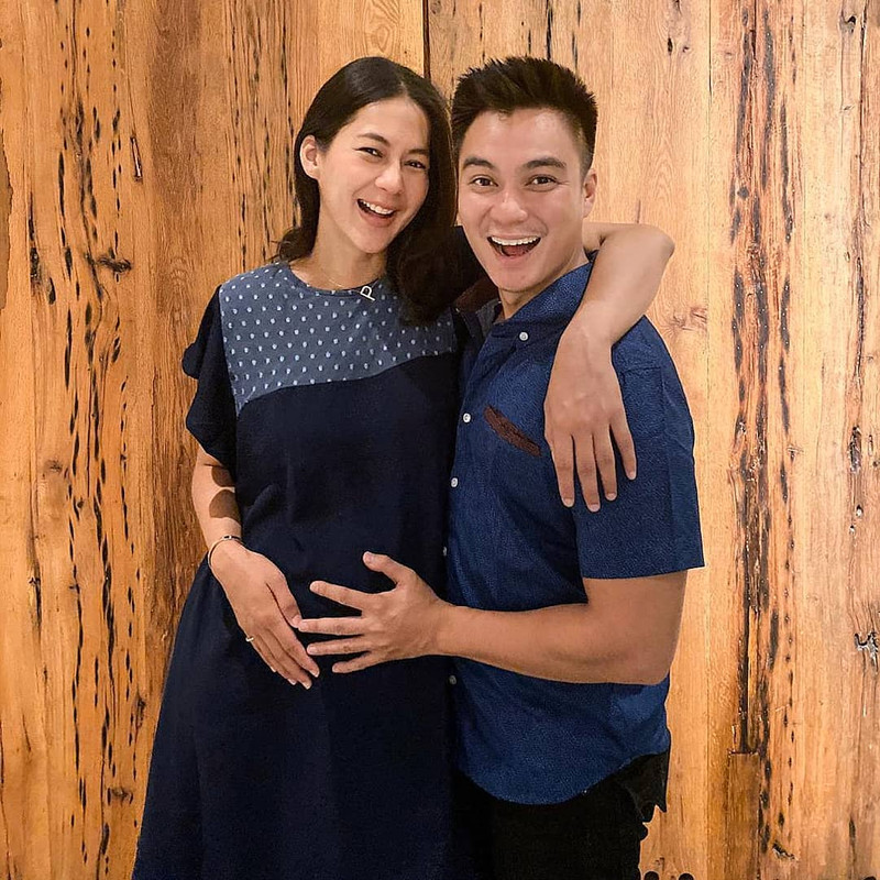 Paula Verhoeven dan Baim Wong 