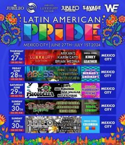  Latin American Pride celebra el orgullo y la diversidad en Méxi