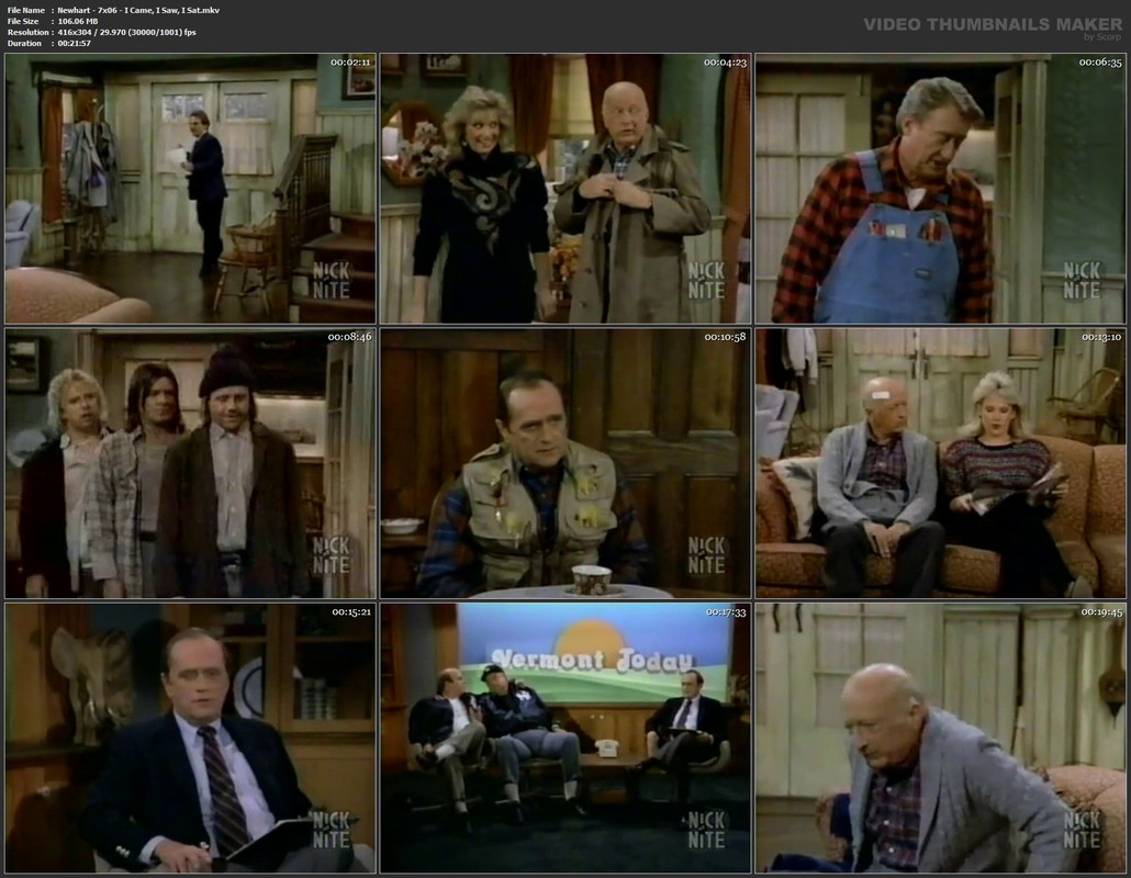 Newhart - 7x06 - I Came, I Saw, I Sat.mkv
