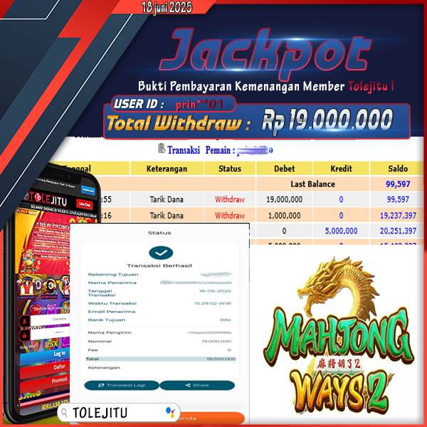jackpot-di-permainan--pgsoft-mahjong-ways-2--rp-19000000--dibayar-lunas-04-47-55-2025-06-25