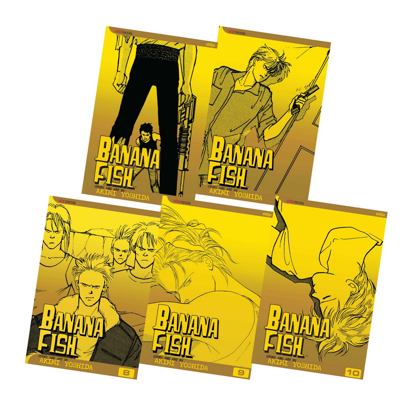 Banana Fish English Manga Series By Akimi Yoshida Set Of Book Volumes 6 10