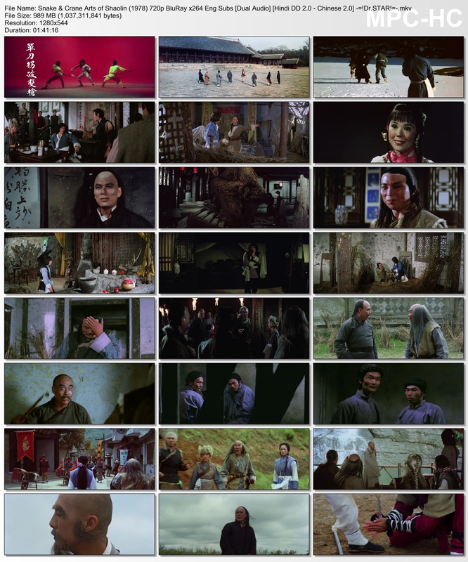 Snake & Crane Arts of Shaolin (1978) 720p BluRay Thumbs
