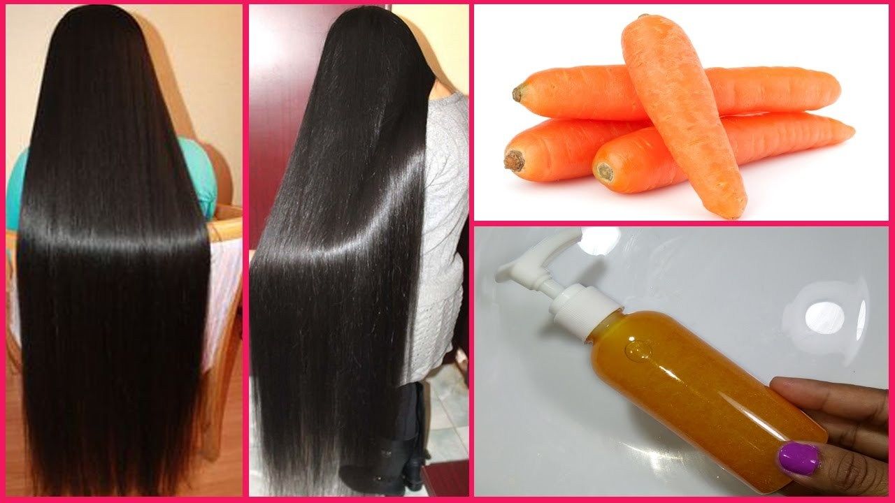 Морковное масло для сильных и здоровых волос