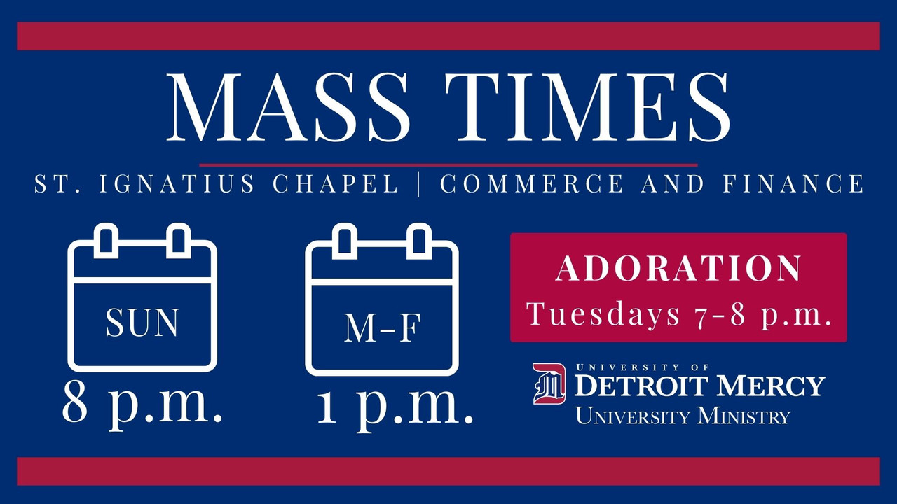 Mass Adoration Times Flyer (Presentation)