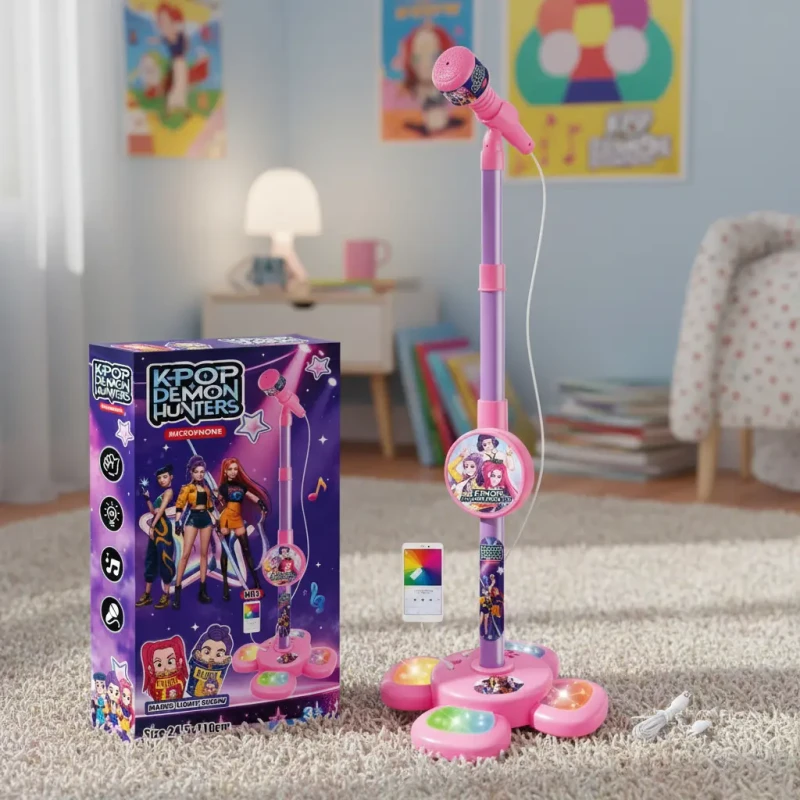 Producto con caja en habitaci&oacute;n infantil