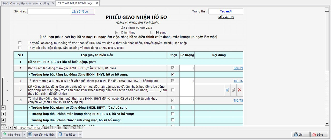 Hướng dẫn sử dụng phần mềm kê khai bhxh mới nhất 2019