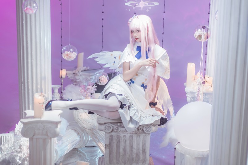 艾西Aiwest 碧蓝档案圣园未花Cosplay写真图集 高清美图合集 40P (415.8M)插图7