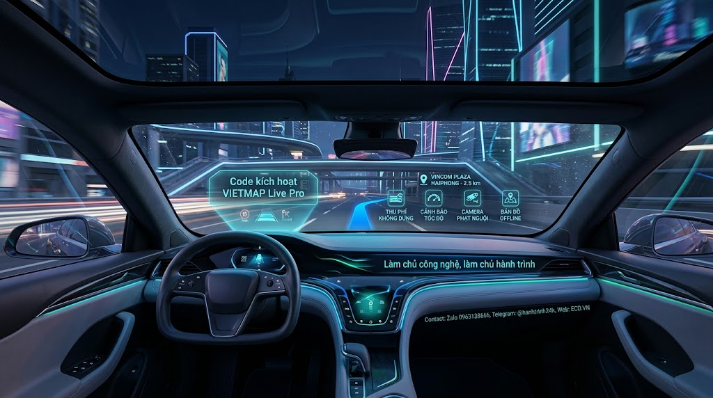 vietmap pro chạy taxi công nghệ