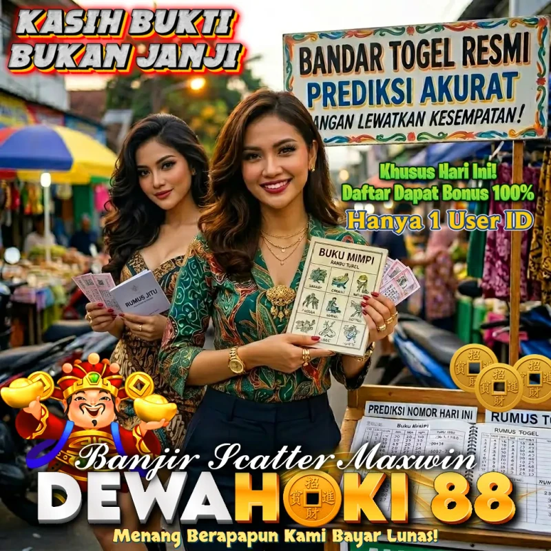 Galeri foto DewaHoki88: Situs Resmi Slot gacor dan Totohk 4D Prediksi Akurat Pasaran Lengkap di TANGERANG