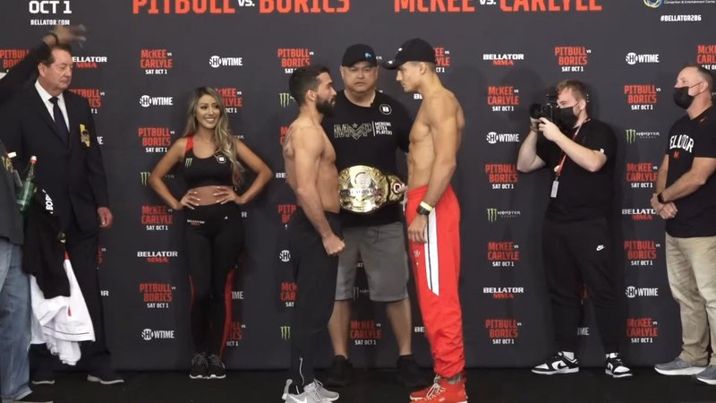 Кантар преди Bellator 286