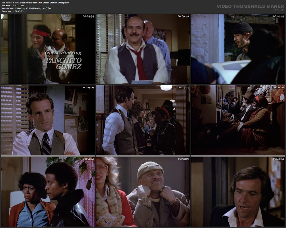 Hill Street Blues S01E01 Hill Street Station (Pilot).mkv