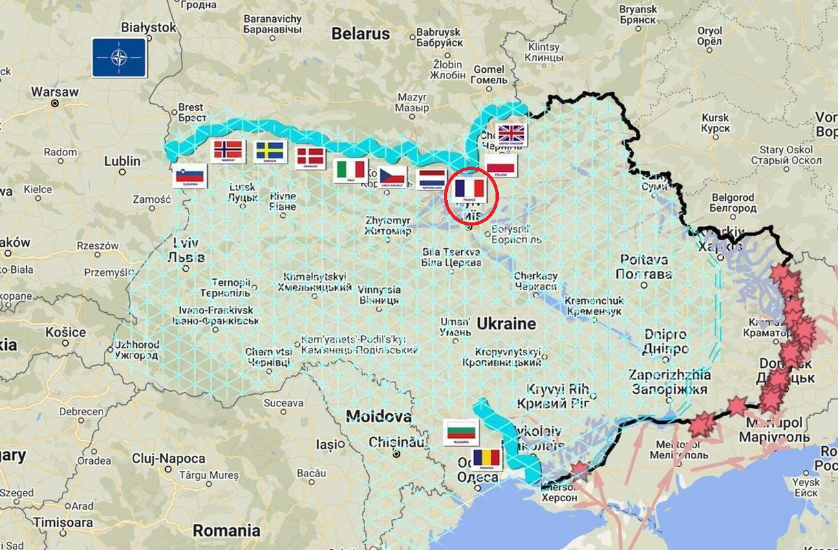 Prancūzijos kariai Ukrainoje