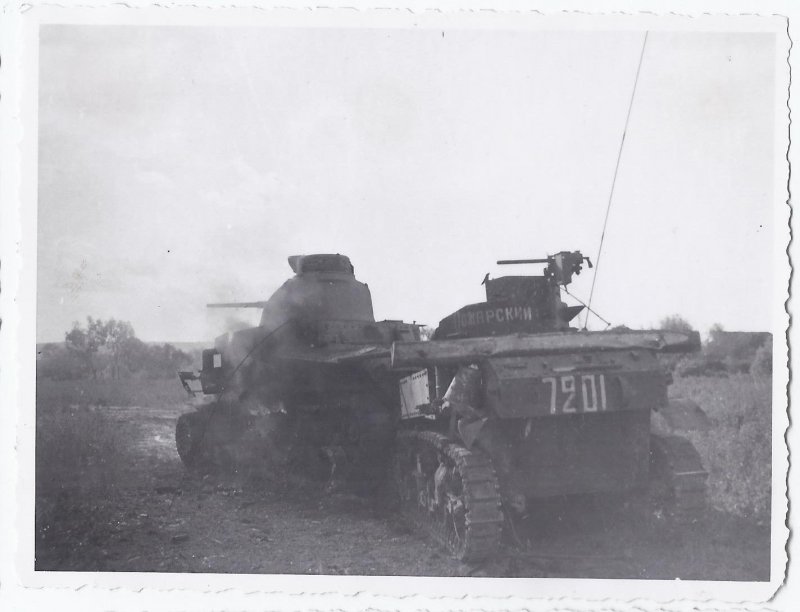 Panzer Sturmgeschütz Abteilung u zerstörte Russi