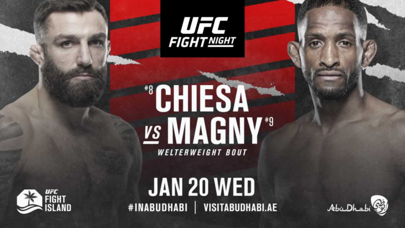 Резултати от UFC Fight Island 8: Киеса срещу Магни