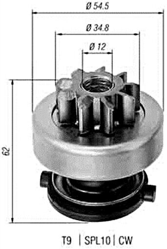 [Lombardini LDA672] Motor de Arranque  S-l1600