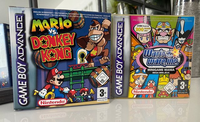 La collection d'Eraclés - JUIN 2023 Gba-wario-mario