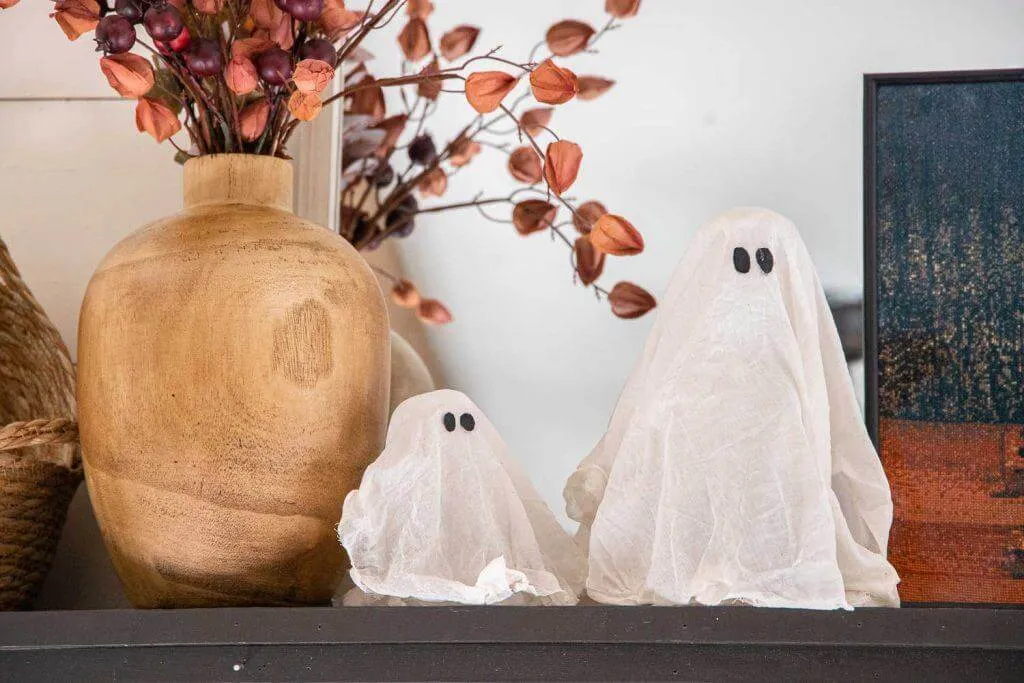 Floating Cheesecloth Ghosts