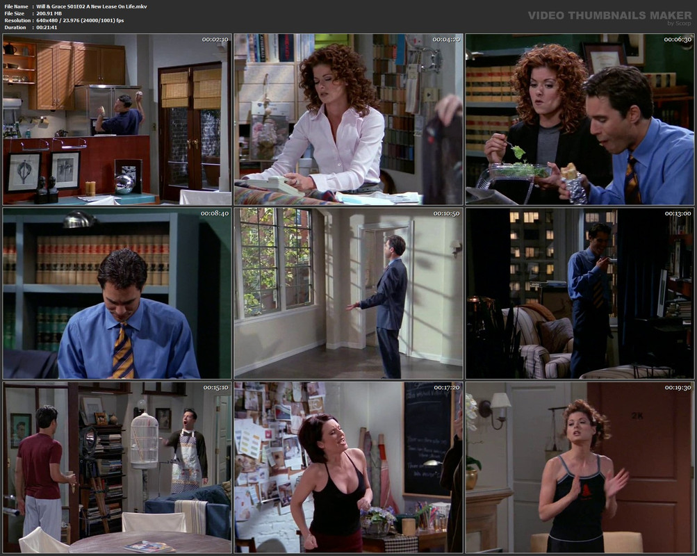 Will & Grace S01E02 A New Lease On Life.mkv