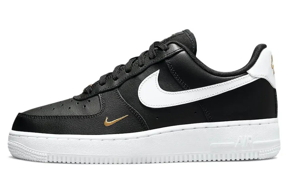 Nike Air Force 1 Low Black Gold White